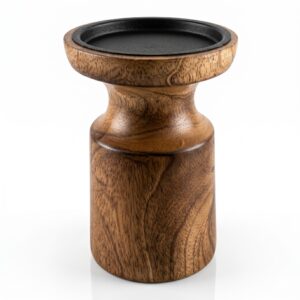Wooden Candle Holders